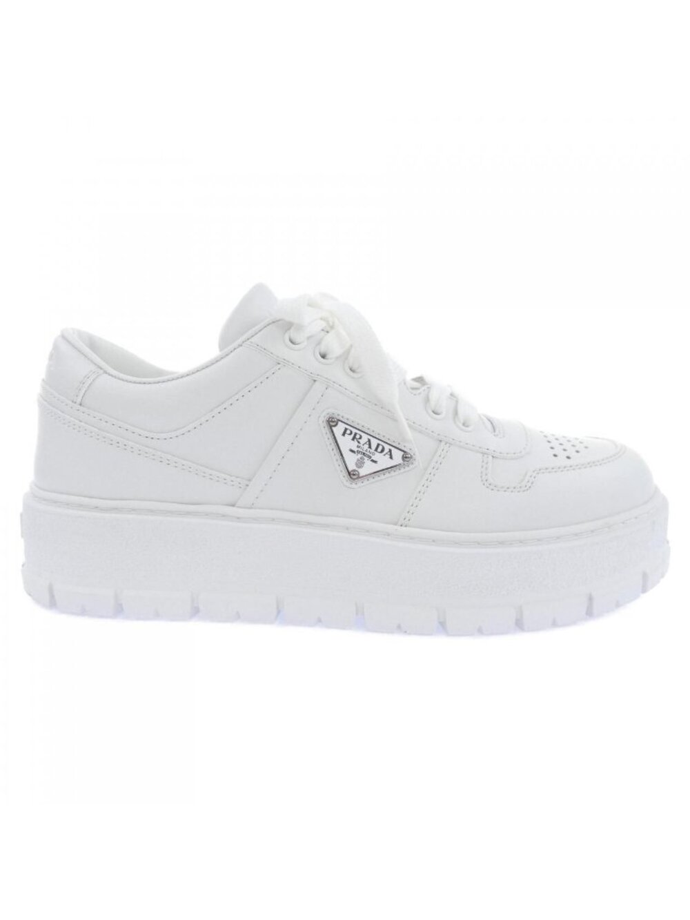 Prada Triangle Logo Sneakers